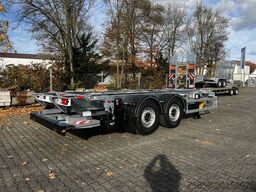 Möslein BDF Tandem- BDF- Wechselanhänger mit Ladebordwand