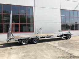 Möslein T 3-6,60 VB 1 3 Achs Tieflader- Anhänger, Luftgefedert, Verbreiterung