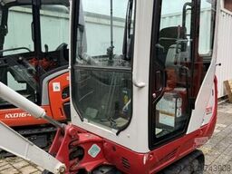 TAKEUCHI TB 216 Minibagger Löffel nur 731h