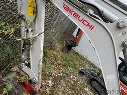 TAKEUCHI TB 216 Minibagger Löffel nur 731h