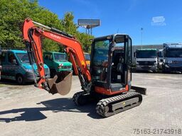 KUBOTA Minibagger U 27 - 4 Minibagger HI Kurzheck 1927h