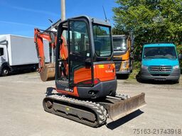 KUBOTA Minibagger U 27 - 4 Minibagger HI Kurzheck 1928h