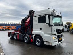 Man TGS 35.500 8x4 HMF 95 Tonmeter laadkraan bj. 2019!