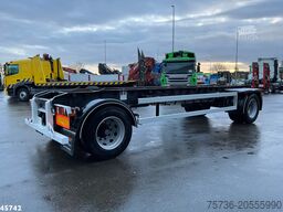 Floor 2-assige container aanhangwagen