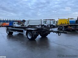 Floor 2-assige container aanhangwagen