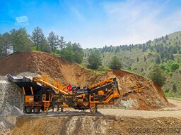 FABO PRO 90 Mobile Brech- und Siebanlage