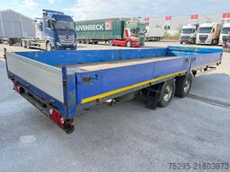  Oehler 2Achs Tandem Tieflader Metallbahn L7,17m