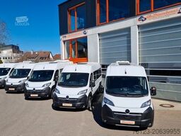  2 x Opel Movano, 3 x Fiat Ducato 18 Sitzer Jumpe