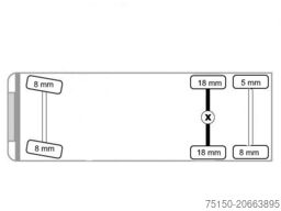 MERCEDES-BENZ 2540 6x2 (kein 2542 2545) Fahrschule Nr.: 250