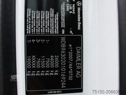 MERCEDES-BENZ 2540 6x2 (kein 2542 2545) Fahrschule Nr.: 244