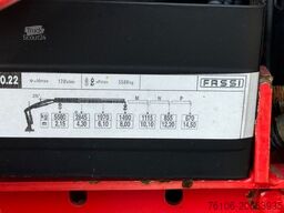 MERCEDES-BENZ Axor 2633 Kipper mit Kran Fassi F135