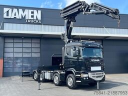 Scania R490 R 490 8x2 Euro 6 HMF 8520-K6 + JIB FJ2000-K6