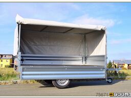 Brenderup 3251SUB750 Hochlader mit Plane NEU