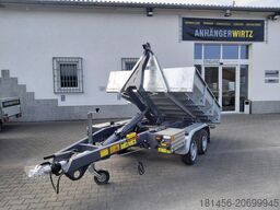 Vezeko KONOS Muldenkipper und Hakenlift Container Anhänger direkt verfügbar