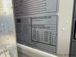 Knapen Trailers K100 92m3 Liftas 10MM Cargo Floor BPW