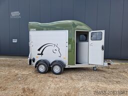 Cheval Liberté Aluminium Pferdeanhänger Gold Origins SK