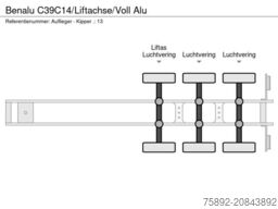 Benalu C39C14/Liftachse/Voll Alu
