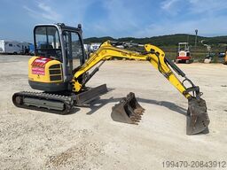 Wacker Neuson EZ28 with 3 buckets