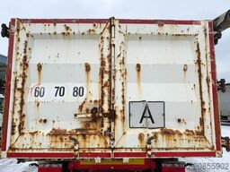 SCHWARZMÜLLER 3 Achs Stahl Schrottmulde 60m³ - 1. Hand