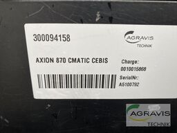Claas AXION 870 CMATIC CEBIS
