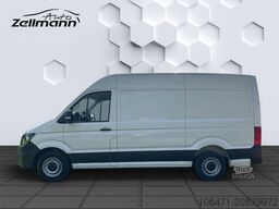 VW Crafter Kasten mittellang Hochdach FWD 35 2.0TDi 103kW AHZV PDC Sortimo Einbau