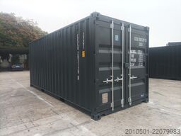 20 Fuß Container Seecontainer RAL9005 NEU KONTENER Lagercontainer 6 Meter