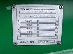 Cardi INDUSTRIE RIMORCHI VERONA 39S3SPB NACZEPA CYSTERNA