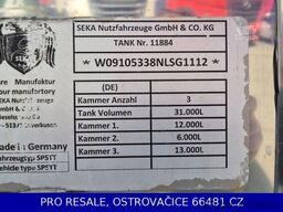 SEKA SPSTT - LEBENSMITTEL + 3 KAM. + LACHSE + 31m3