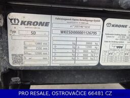 KRONE SD MEGA LINER + LIFTACHSE