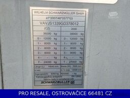 SCHWARZMÜLLER SPA 3/E - WALKINGFLOOR 91 m3 + LIFTACHSE