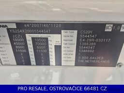 SCANIA S500 N323 NGS TOPLINE MEGA EURO 6 + VLUFT