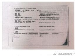 KÖGEL SN 24 CARGO + LIFTACHSE + PALBOX