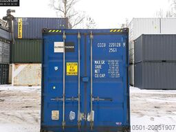 20 Fuß High Cube Seecontainer / blau junger Gebrauchter / Lagercontainer
