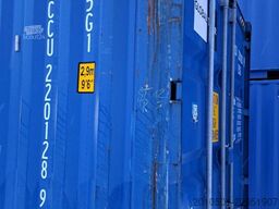 20 Fuß High Cube Seecontainer / blau junger Gebrauchter / Lagercontainer