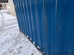 20 Fuß High Cube Seecontainer / blau junger Gebrauchter / Lagercontainer