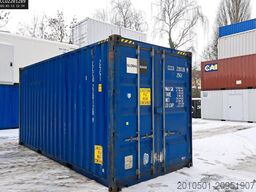 20 Fuß High Cube Seecontainer / blau junger Gebrauchter / Lagercontainer