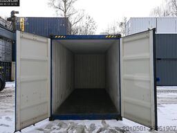 20 Fuß High Cube Seecontainer / blau junger Gebrauchter / Lagercontainer
