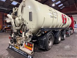 Veenhuis 36m3 Mestoplegger 6m3 Borger pomp VMA Bemonstering