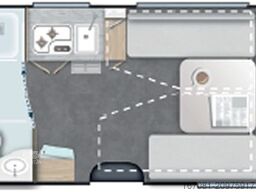 CHALLENGER Teilintegriert Graphite Edition 270