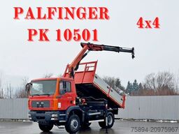 MAN TGM 18.280 * KIPPER 3,85m * PK 10501 * 4x4