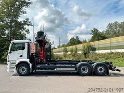 MAN TGS 26.480 6x2 Abrollkipper + Kran EPSILON