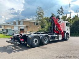 MAN TGS 26.480 6x2 Abrollkipper + Kran EPSILON