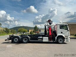 MAN TGS 26.480 6x2 Abrollkipper + Kran EPSILON