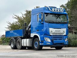 DAF XF 460 6x4!!HIAB 24TM CRANE/KRAN/TREKKER/BAKWAG...