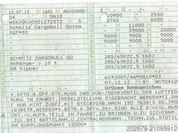 SCHMITZ CARGOBULL SGF*S3 50*CUB/M GETREIDE KIPPER 6t LG