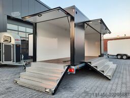trailershop Mobiler isolierter Verkauf Infostand