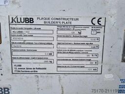 Renault Master 2.3 dCi / KLUBB K32, 12,5m