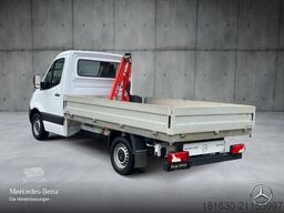 Mercedes-Benz Sprinter Pritsche 314 CDI Auflieger mit Kran