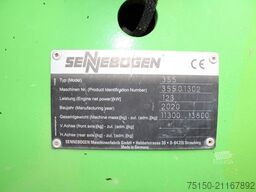 SENNEBOGEN 355E - Kabine hochfahrbar - Nr.: 302