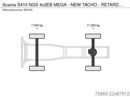 Scania S410 NGS 4x2EB MEGA - NEW TACHO - RETARDER - 51...